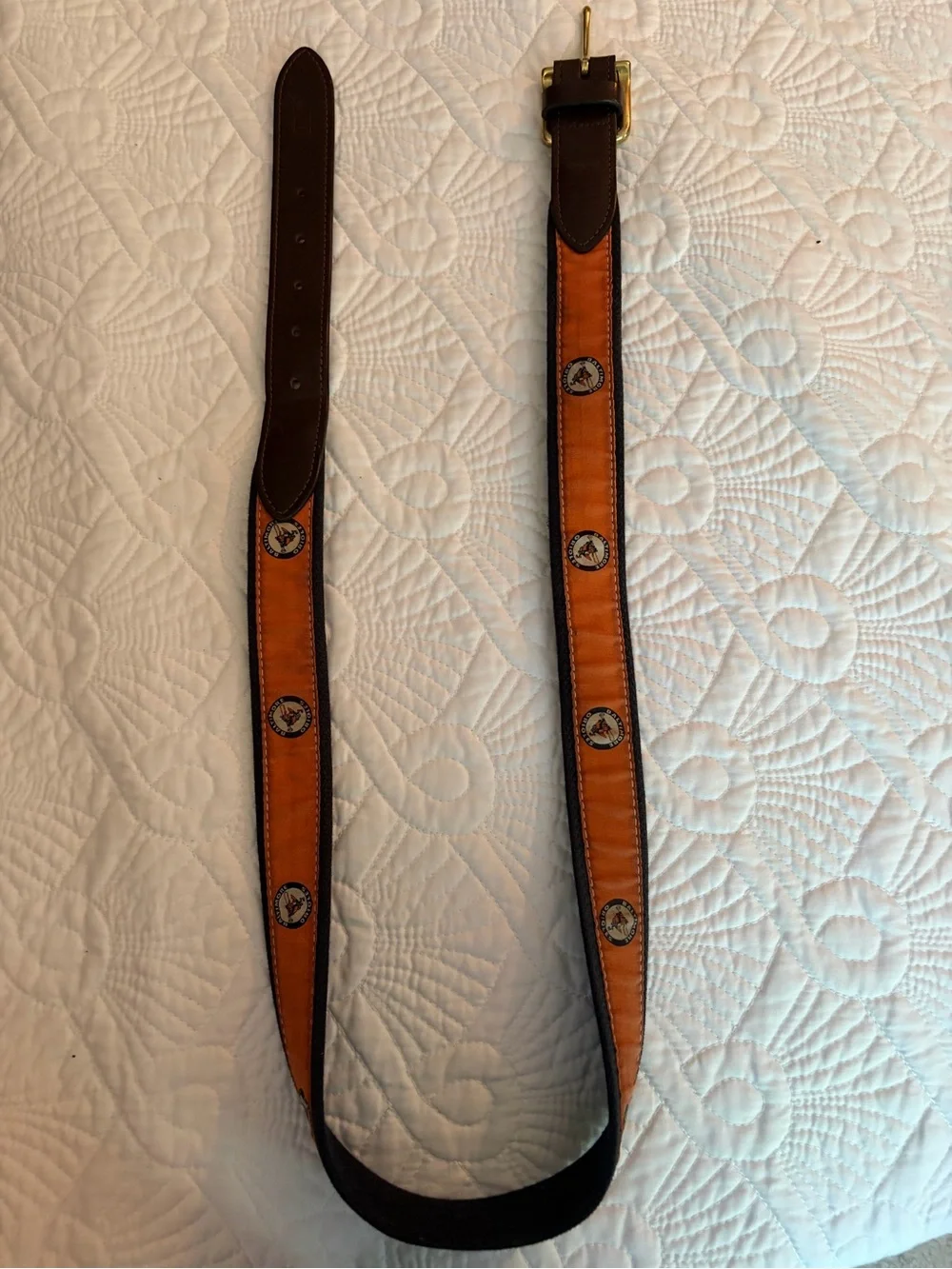 Baltimore Orioles Orange & Black canvas belt. - Picture 4 of 4